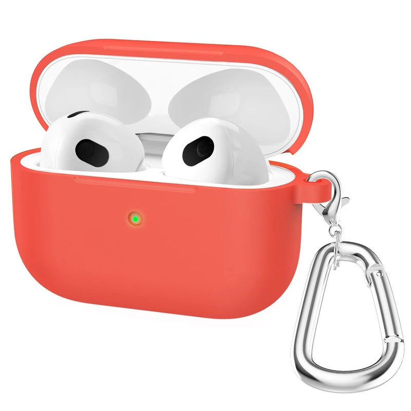 Capa/Case de Silicone Protetora - Airpods (PROMO BLACK)