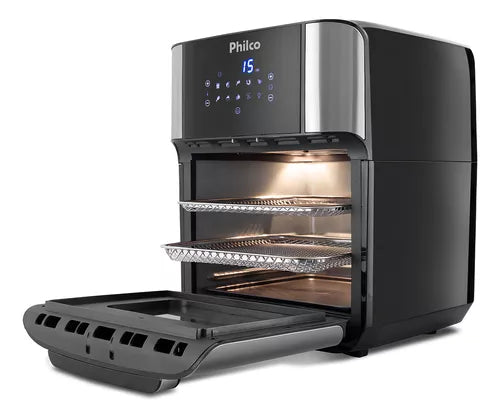 Fritadeira Elérica Air Fryer Oven Philco - 12 litros - 4 Em 1 (PROMO BLACK)