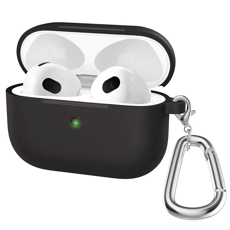 Capa/Case de Silicone Protetora - Airpods (PROMO BLACK)