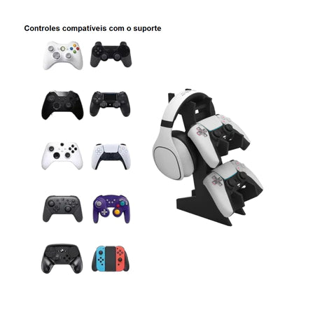 Suporte de Controle Gamer - GameBase