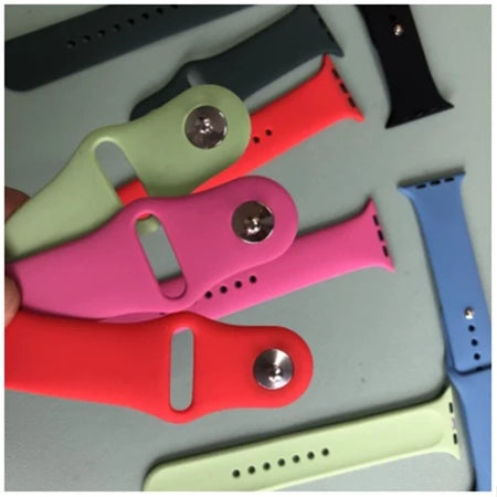 Pulseira de Silicone para Smartwatch - Todas as Cores e Tamanhos