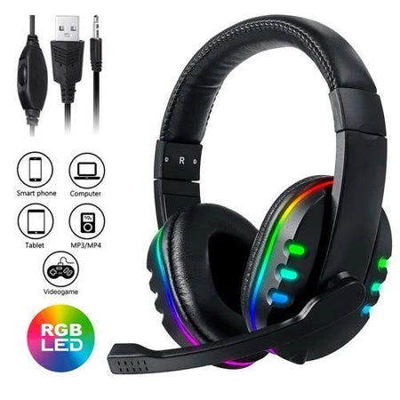 Headset Gamer Para PC, Ps4, XBOX, Computador, Celular